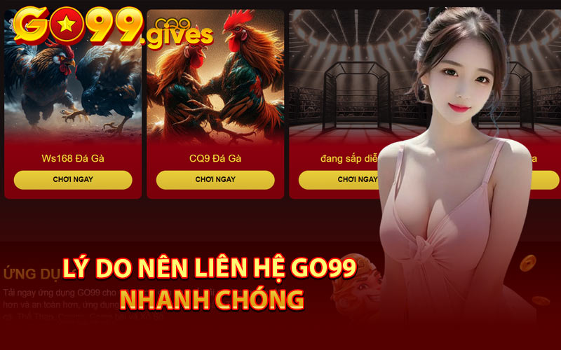 Lý Do Nên Liên Hệ Go99 Nhanh Chóng