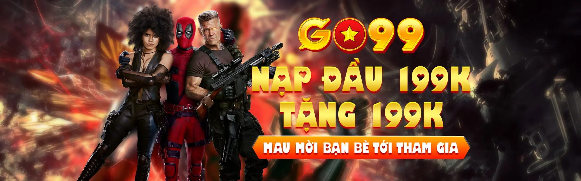 banner go99 nap đầu tặng 100k